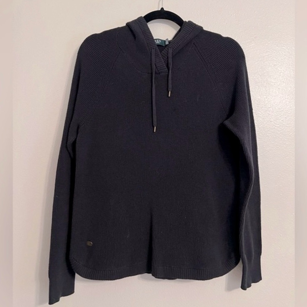 Ralph Lauren NWOT Blue Hooded Sweater